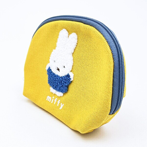 ミッフィー miffy ティッシュポーチ イエロー カラフルサガラ
