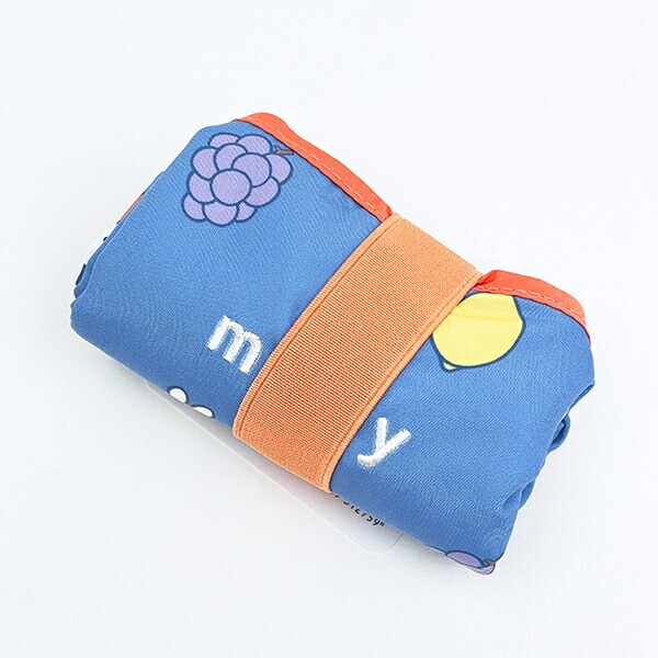 ミッフィー miffy エコバッグ ブルー カラフルサガラ