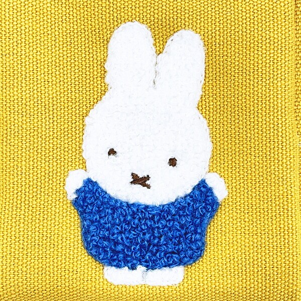 ミッフィー miffy ミニポーチ イエロー カラフルサガラ
