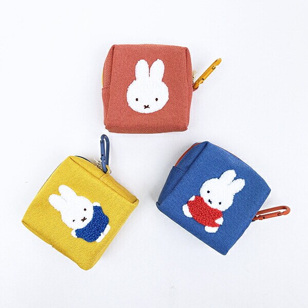 ミッフィー miffy ミニポーチ イエロー カラフルサガラ