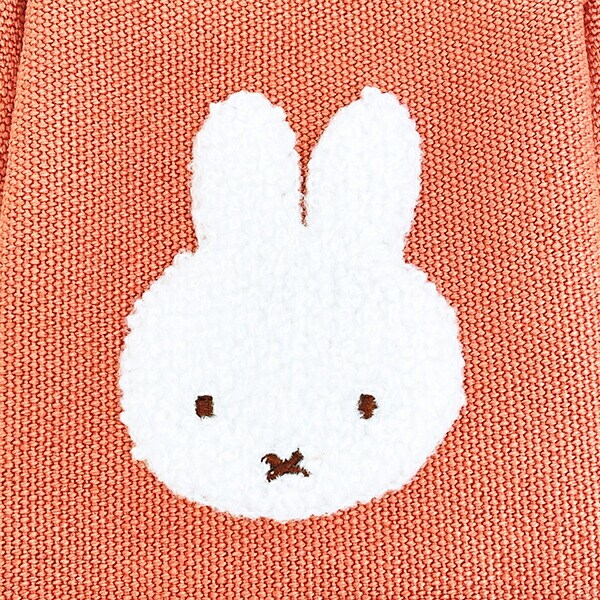 ミッフィー miffy ミニポーチ オレンジ カラフルサガラ