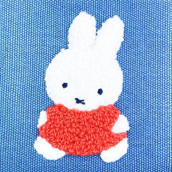 ミッフィー miffy ミニポーチ ブルー カラフルサガラ