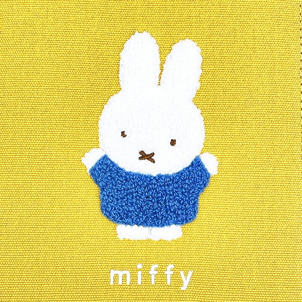 ミッフィー miffy フリーケース イエロー カラフルサガラ 母子手帳ケース