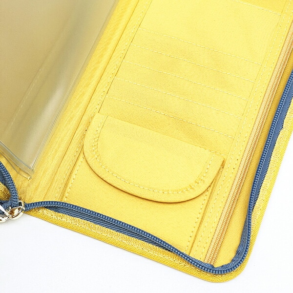 ミッフィー miffy フリーケース イエロー カラフルサガラ 母子手帳ケース