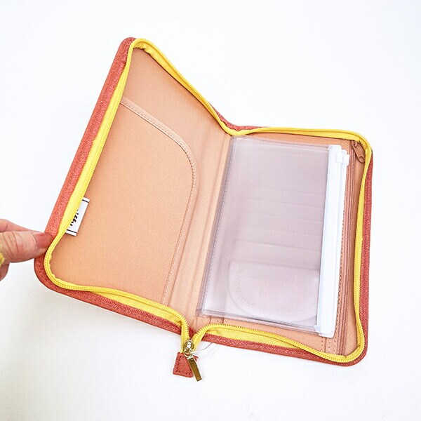 ミッフィー miffy フリーケース オレンジ カラフルサガラ 母子手帳ケース