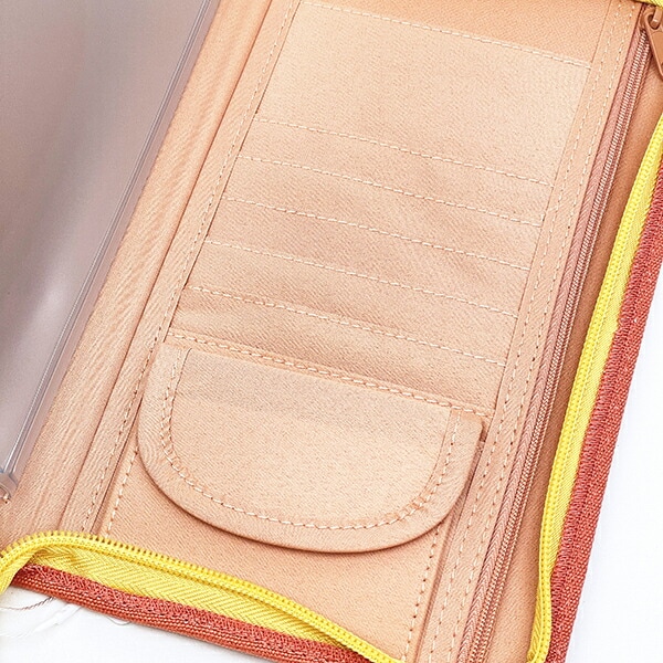 ミッフィー miffy フリーケース オレンジ カラフルサガラ 母子手帳ケース