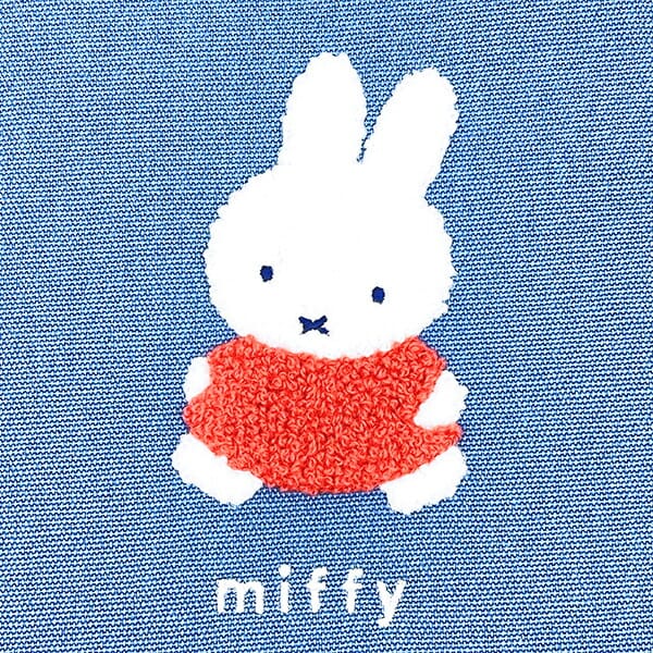 ミッフィー miffy フリーケース ブルー カラフルサガラ 母子手帳ケース