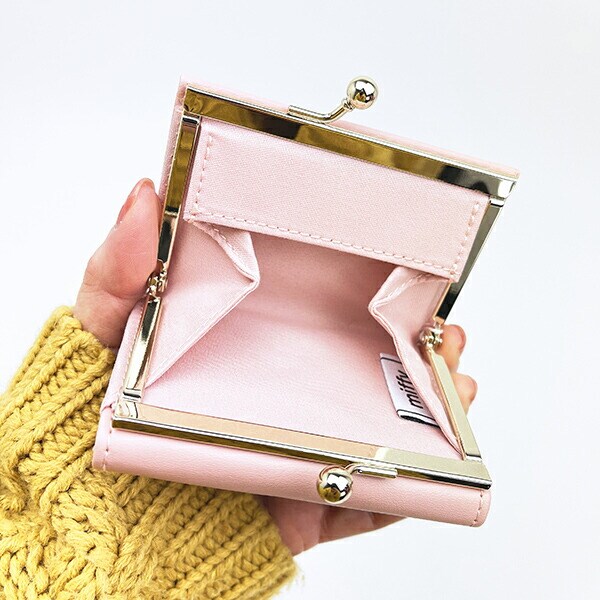 ミッフィー miffy 三つ折り財布 ピンク