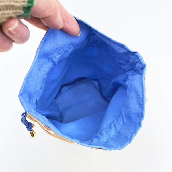 ミッフィー miffy 巾着 (イエロー) はんなりフラワー