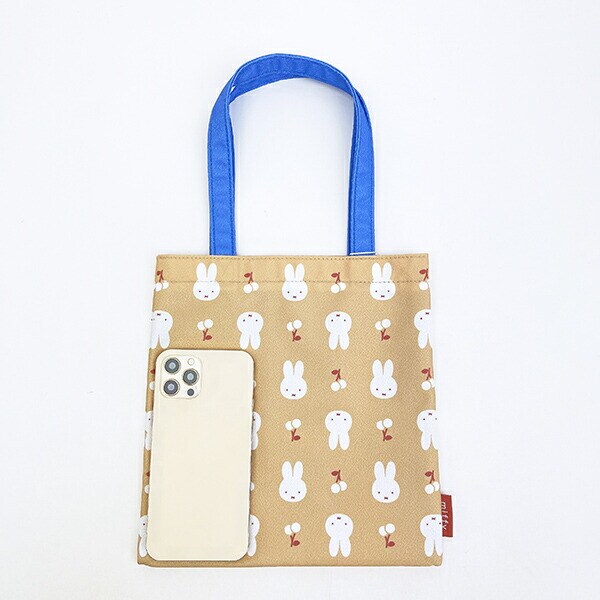 ミッフィー miffy ミニトートバッグ (イエロー) はんなりフラワー