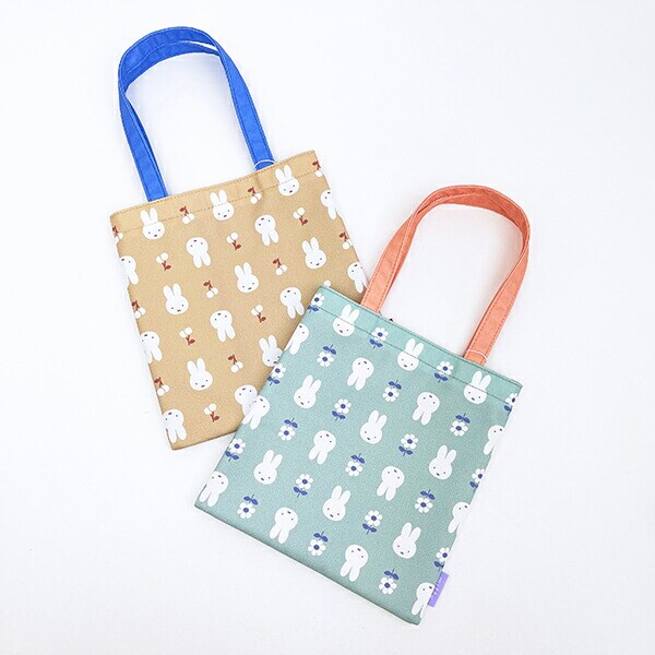 ミッフィー miffy ミニトートバッグ (イエロー) はんなりフラワー