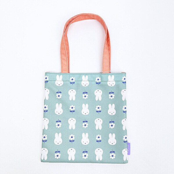 ミッフィー miffy ミニトートバッグ (グリーン) はんなりフラワー