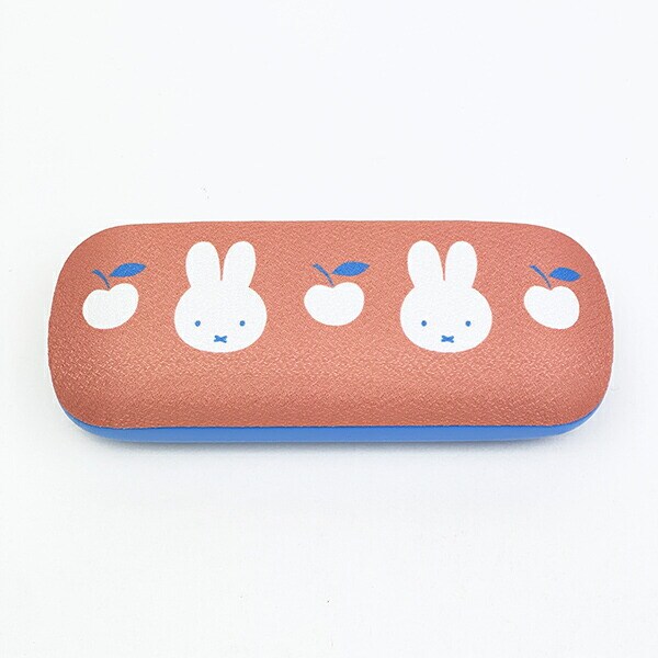 ミッフィー miffy メガネケース (オレンジ) はんなりフラワー