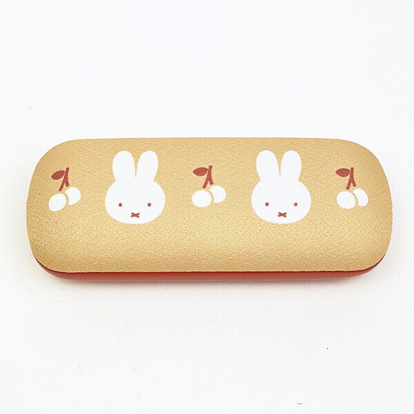 ミッフィー miffy メガネケース (イエロー) はんなりフラワー