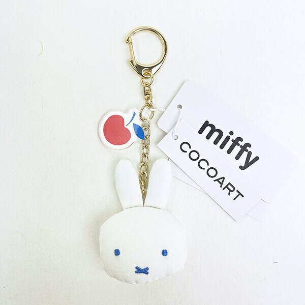 ミッフィー miffy ちりめんキーホルダー (りんご) はんなりフラワー