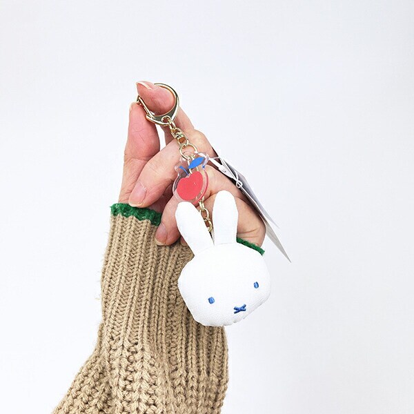 ミッフィー miffy ちりめんキーホルダー (りんご) はんなりフラワー