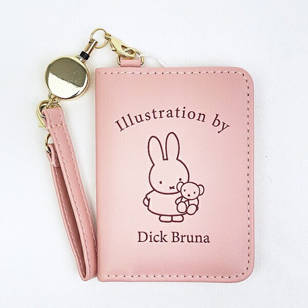 ミッフィー miffy オープンパスケース (ピンク)