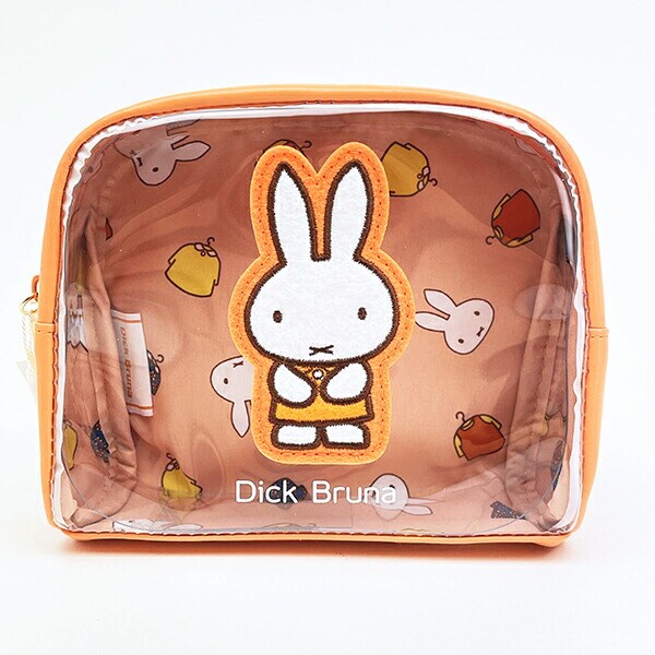 ミッフィー miffy ボックスポーチ オレンジ My Favorite Dress