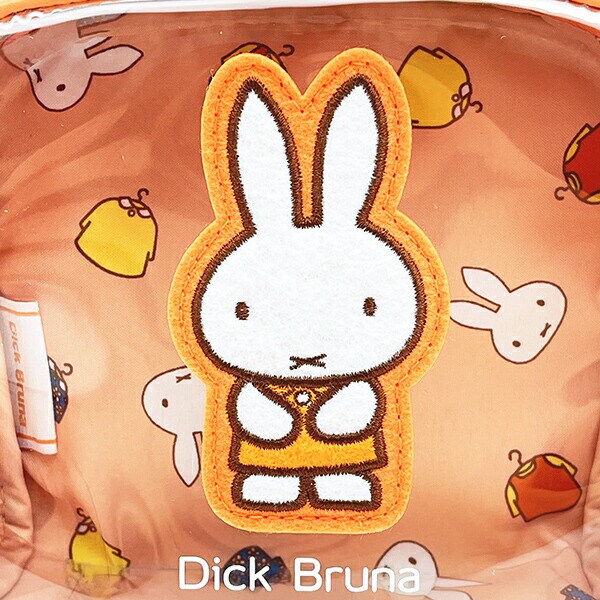 ミッフィー miffy ボックスポーチ オレンジ My Favorite Dress