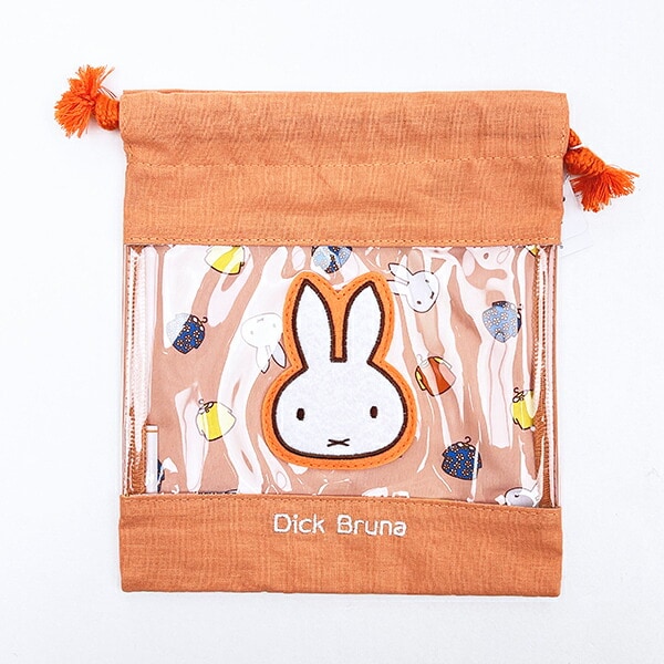 ミッフィー miffy 巾着 オレンジ My Favorite Dress