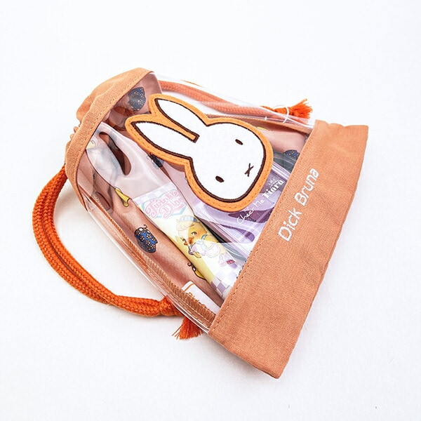 ミッフィー miffy 巾着 オレンジ My Favorite Dress
