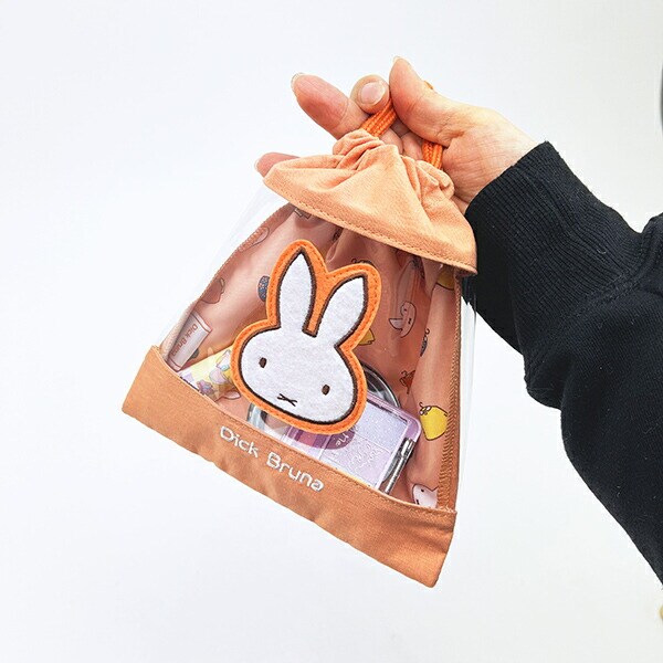 ミッフィー miffy 巾着 オレンジ My Favorite Dress