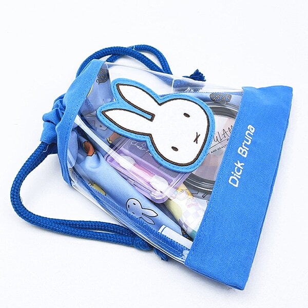ミッフィー miffy 巾着 ブルー My Favorite Dress