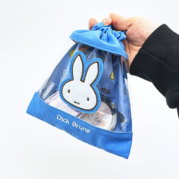 ミッフィー miffy 巾着 ブルー My Favorite Dress