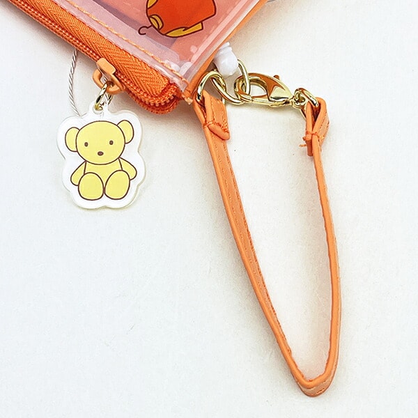 ミッフィー miffy デイリーポーチ オレンジ My Favorite Dress パスケース 定期入れ