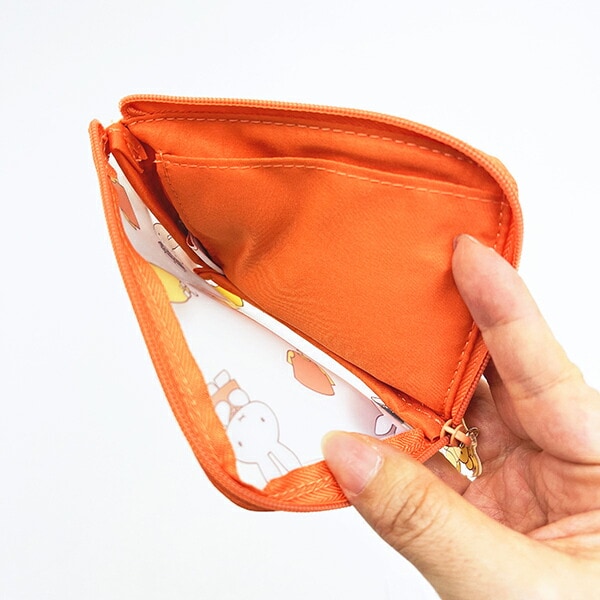 ミッフィー miffy デイリーポーチ オレンジ My Favorite Dress パスケース 定期入れ
