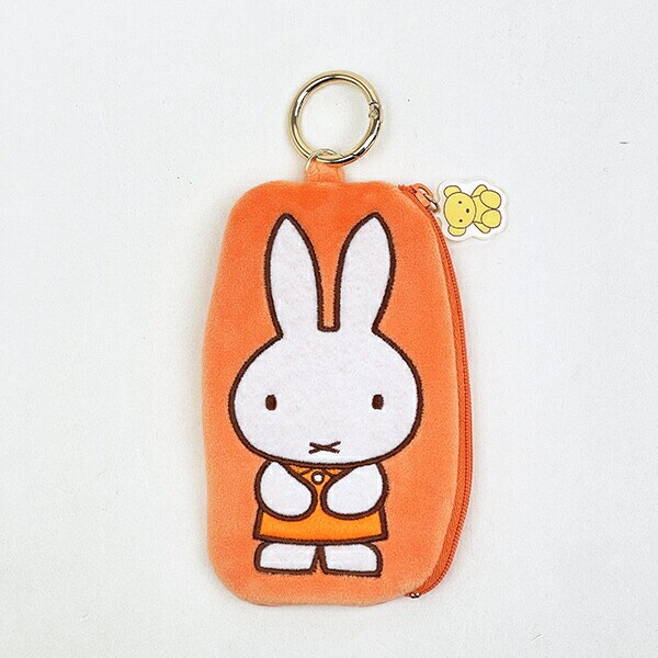 ミッフィー miffy ダイカットポーチ オレンジ My Favorite Dress