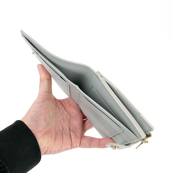 ミッフィー miffy ハーフ財布/GY　miffy 財布 　 　 　