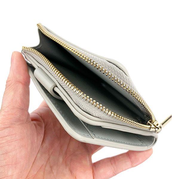 ミッフィー miffy ハーフ財布/GY　miffy 財布 　 　 　