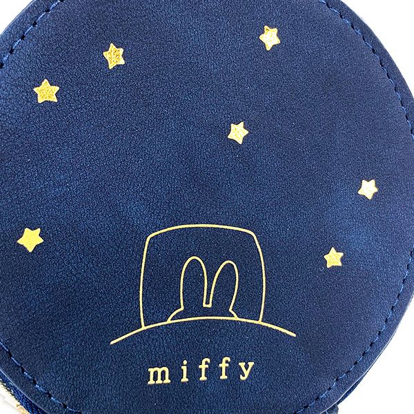 ミッフィー コインケース NV ネイビー おやすみシリーズ miffy 小銭入れ 財布