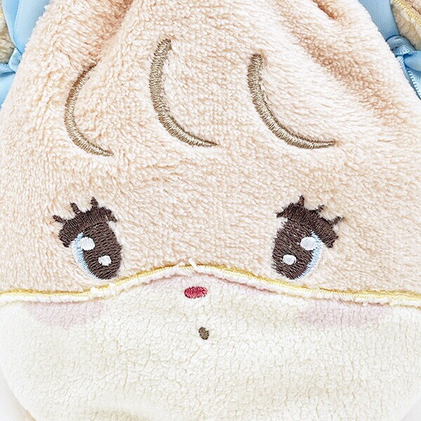 mikko illustrations ミッコ ラテ フェイス巾着