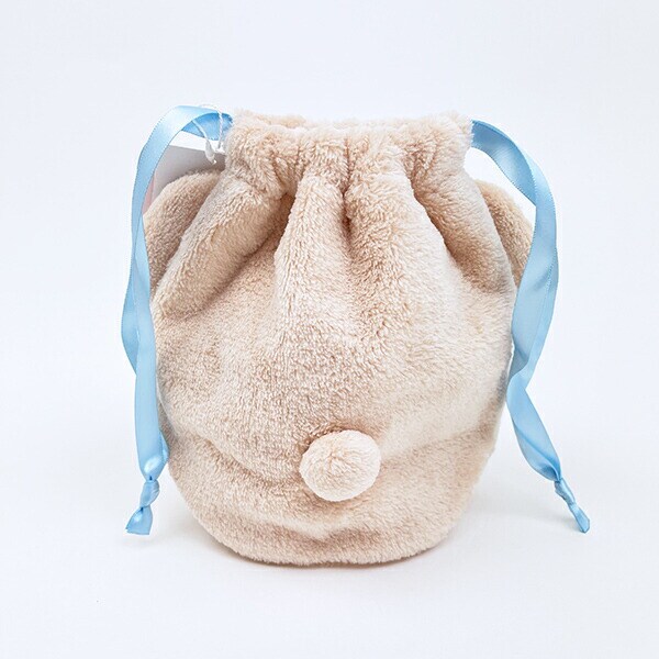 mikko illustrations ミッコ ラテ フェイス巾着