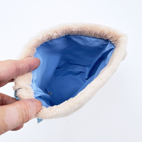 mikko illustrations ミッコ ラテ フェイス巾着