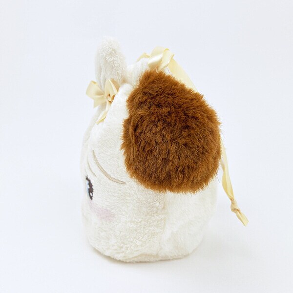 mikko illustrations ミッコ スフレ フェイス巾着