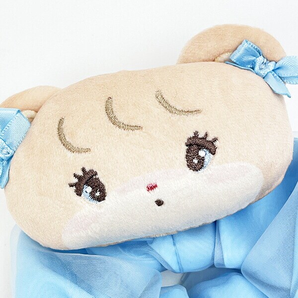 mikko illustrations ミッコ ラテ ぬいぐるみ付き シュシュ