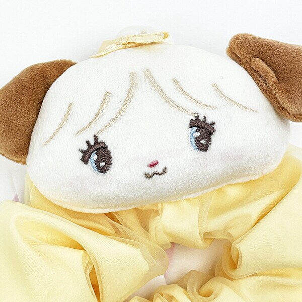 mikko illustrations ミッコ スフレ ぬいぐるみ付き シュシュ