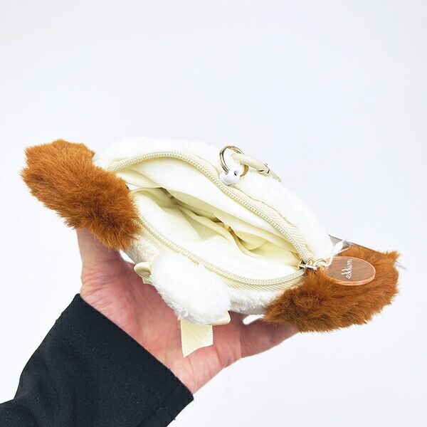 mikko llustrations ミッコ スフレ ぬいぐるみパスケース 定期入れ