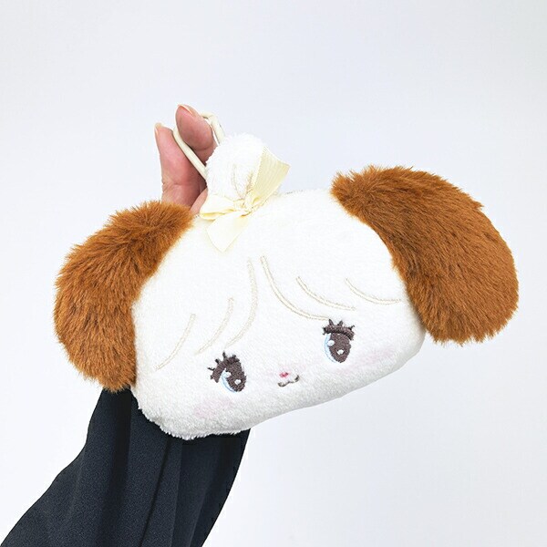 mikko llustrations ミッコ スフレ ぬいぐるみパスケース 定期入れ