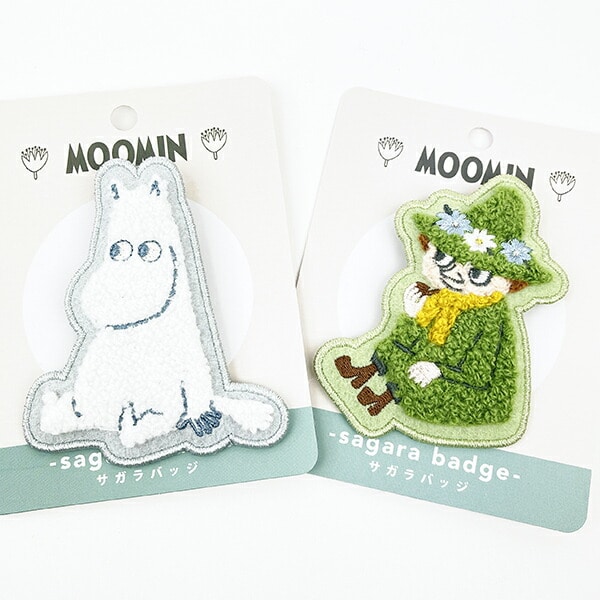 MOOMIN ムーミン スナフキン サガラバッジ アパレル