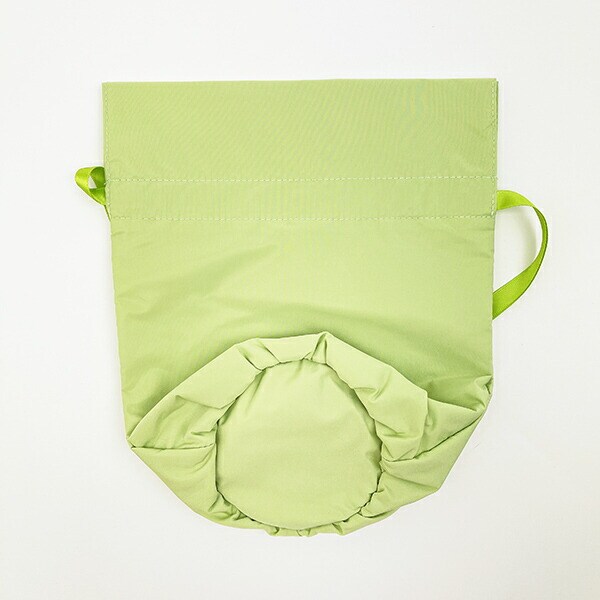 パワーパフガールズ バターカップ シャカシャカ巾着 グリーン 小物入れ