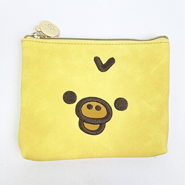 リラックマ キイロイトリ フェイス ティッシュポーチ
