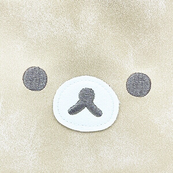 リラックマ フェイス ラウンドポーチ