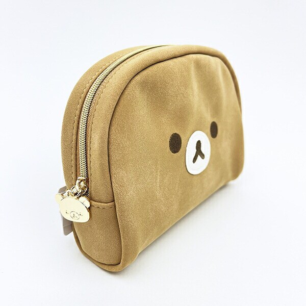 リラックマ フェイス ラウンドポーチ