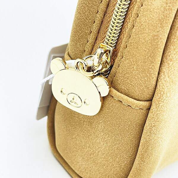 リラックマ フェイス ラウンドポーチ