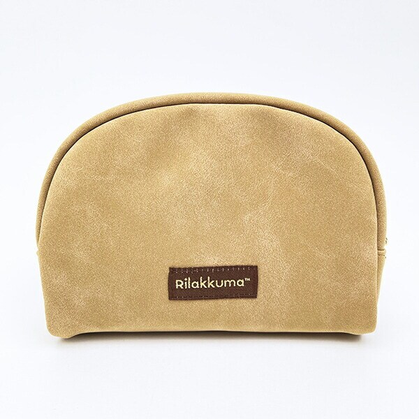 リラックマ フェイス ラウンドポーチ