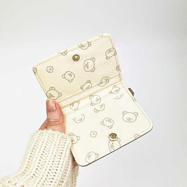 リラックマ キイロイトリ フェイス パスケース 定期入れ